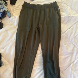 Olive Green Fabletics Joggers